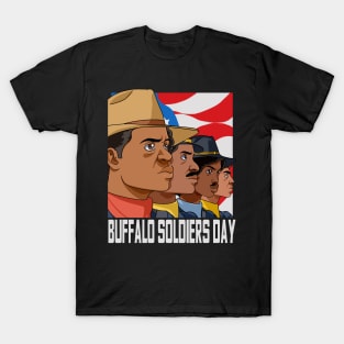 National Buffalo Soldiers Day African American July 28th T-Shirt